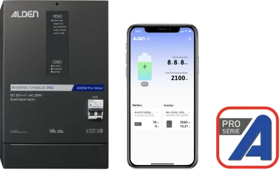 Inverter Charger PRO 3000W 6 in 1 mit APP-Steuerung
